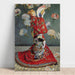 Riproduzione del dipinto Camille Monet in costume giapponese - Claude Monet