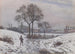 Cacciatore in inverno paesaggio Norwood - Camille Pissarro — vista dell’opera