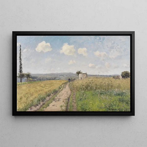 Camille Pissarro - June morning near Pontoise.webp
