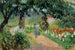 L'Allée du jardin d'Éragny - Camille Pissarro — Ansicht des Kunstwerks
