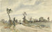 Louveciennes Route de Saint-Germain - Camille Pissarro — vista dell’opera