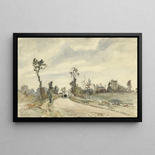 Camille Pissarro - Louveciennes Route de SaintGermain.webp