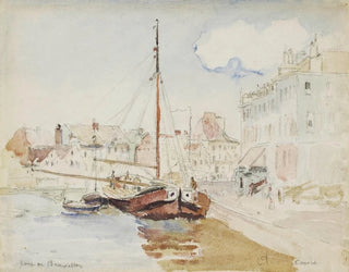 Camille Pissarro - Port de Bruxelles.webp