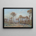 La Route de Versailles Louveciennes Gelée Matinale - Camille Pissarro — quadro incorniciato alla parete