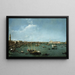 Bacino di San Marco Venezia - Canaletto — quadro incorniciato alla parete