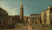 Campo Sant'Angelo Venezia - Canaletto — vista dell’opera