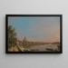 La Ville depuis la Terrasse de Somerset House - Canaletto — framed artwork on a wall