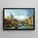 L'Entrée del Grande Canale Venezia - Canaletto — quadro incorniciato alla parete