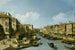 Le Grand Canal près du pont du Rialto Venise - Canaletto — artwork view