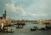 Venice painting, the Bacino di San Marco from the Giudecca Canal - Canaletto — artwork view