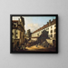 Chiesa domenicana di Vienna - Canaletto — quadro incorniciato alla parete
