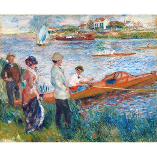 Canotiers à Chatou - Pierre-Auguste Renoir | Reproduction Tableau Décoration murale affiche copie