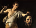 David mit dem Kopf Goliaths - Caravaggio — Ansicht des Kunstwerks