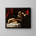 Judith decapitando Holopherne - Caravaggio — gerahmtes Bild an der Wand