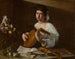 Der Lautenspieler - Caravaggio — Ansicht des Kunstwerks