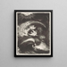 Kolumb in Sturm - Carel Adolph Lion Cachet — gerahmtes Bild an der Wand