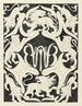 Progetto di ex-libris con monogramma e leoni - Carel Adolph Lion Cachet — vista dell’opera