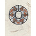 Progetto di quadro per una targa commemorativa con W e uno stemma - Carel Adolph Lion Cachet — vista dell’opera