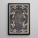 Progetto per ex-libris di Johanna Pabst - Carel Adolph Lion Cachet — quadro incorniciato alla parete
