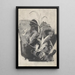 Zweig mit jungen Trieben - Carel Adolph Lion Cachet — gerahmtes Bild an der Wand