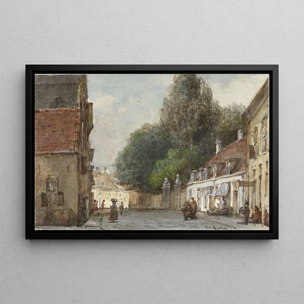 Carel Jacobus Behr - Stadsgezicht.webp