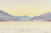 Oberengadiner Winterlandschaft Gemälde - Carl Albert von Salis — Ansicht des Kunstwerks