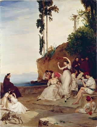 Carl Blechen - Tarantella.webp