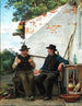 Una conversazione tra due pescatori - Carl Bloch — vista dell’opera