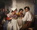in einer römischen Osteria - Carl Bloch — Ansicht des Kunstwerks