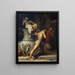 Samson und die Philister - Carl Bloch — gerahmtes Bild an der Wand