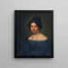 Anna Motherbig - Carl Christian Vogel von Vogelstein — gerahmtes Bild an der Wand