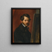 Friedrich von Amerling - Carl Christian Vogel von Vogelstein — gerahmtes Bild an der Wand