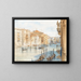 Grande Canal e ponte di Rialto - Carl Friedrich Heinrich Werner — quadro incorniciato alla parete