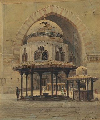 Carl Friedrich Heinrich Werner - Mosque of Sultan Hassan Cairo.webp