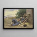Savoyarde allungato a terra - Carl Friedrich Heinrich Werner — quadro incorniciato alla parete