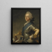 Frédéric V, re del Danimarca - Carl Gustaf Pilo — quadro incorniciato alla parete
