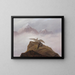 Fantasie der Alpen - Carl Gustav Carus — gerahmtes Bild an der Wand