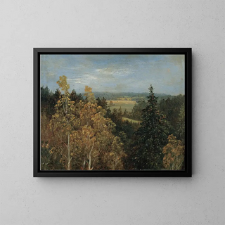 Carl Gustav Carus - Wooded landscape.webp