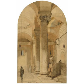 Carl Haag - Interior of the Golden Gateway in the Temple area of Jerusalem.webp