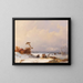 Eis-Events - Carl Hilgers — gerahmtes Bild an der Wand