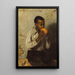 L'orange - Carl Hirschberg — gerahmtes Bild an der Wand