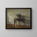 Interno soleggiato - Carl Holse — quadro incorniciato alla parete
