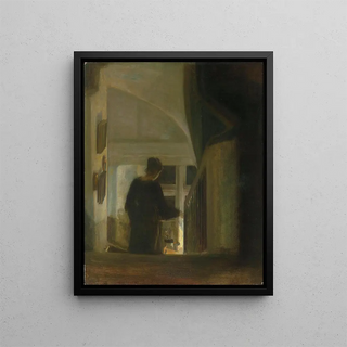 Carl Holse - A Woman Descending a Staircase.webp