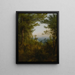 Regen - Carl Hummel — quadro incorniciato alla parete