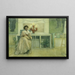 Nach dem Abschlussball - Carl Larsson — gerahmtes Bild an der Wand