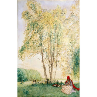 Carl Larsson - Beneath the Birches.webp