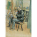 immagine specchio con Brita - Carl Larsson — vista dell’opera