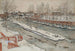 La glissoire à bois, scène d'hiver - Carl Larsson — Ansicht des Kunstwerks