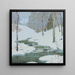 Il cappotto bianco - Carl Lawless — quadro incorniciato alla parete