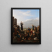 Nach der Sturmflut - Carl Ludwig Jessen — gerahmtes Bild an der Wand